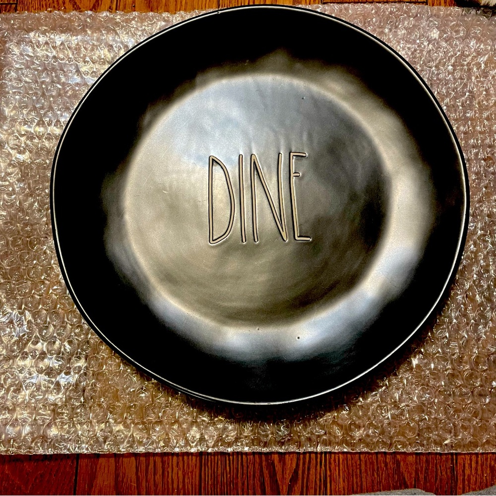 2 Rae Dunn Ceramic Plate